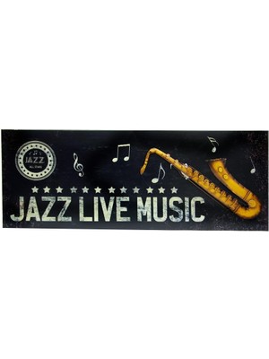 Turtcest Pano Saksafon Vintage Müzik Temalı Dekoratif Hediyelik