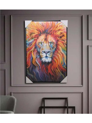 Turtcest Duvara Asmalı Yağlı Boya Pano