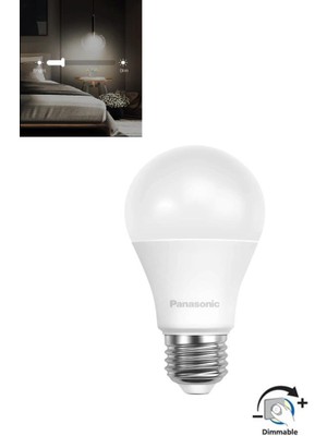Panasonic 10,5W (75W) Dim LED Ampul 4000K- Günışığı Işığı Kısalabilen Lamba