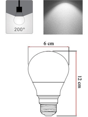 Panasonic 10,5W (75W) Dim LED Ampul 6500K- Beyaz Işık E27 Işığı Kısılabilen Lamba