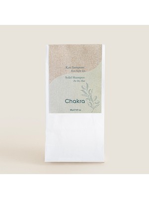 Chakra Katı Şampuan 60 G - Kuru Saçlar Için Natural