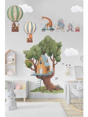 Mediterian Mutluluk Diyarı Duvar Stickerı