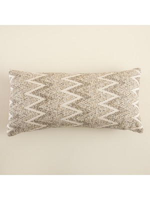 Chakra Luna Kırlent 30X70 cm Ekru/bej