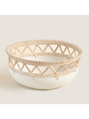 Gillie Dekoratif  Kase M Beyaz