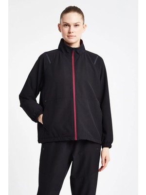 Lescon Kadın Fermuarlı Sweatshirt 24N-2140