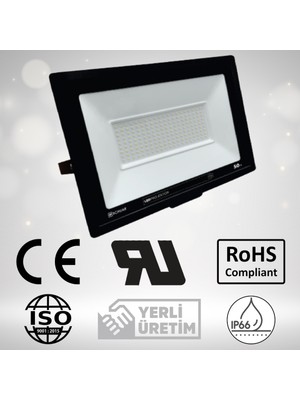 Schuar 50W LED Projektör Beyaz