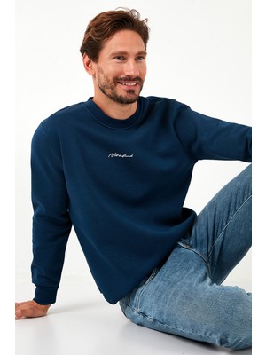 Buratti Pamuklu Regular Fit Bisiklet Yaka Sweat Erkek Sweat 59050121