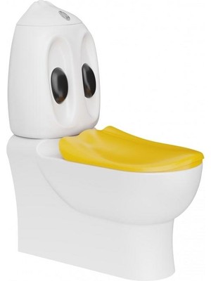 Creavit Ducky Duvara Dayalı Klozet Beyaz