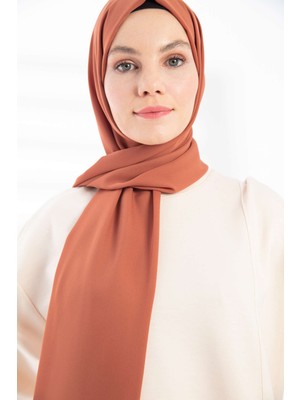 PURE SCARFS Krep Şal Nude