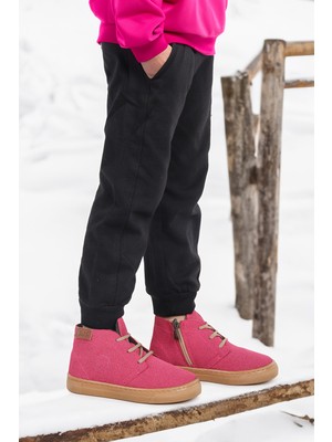 Kiko Kids Homer Fermuarlı Kız Çocuk Günlük Bot Ayakkabı