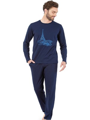 Pierre Cardin 6064 Erkek Uzun Kollu Pijama Takımı