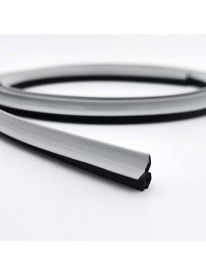 Seçil Pak 05 Pimapen Pvc Pimapen Pencere Kapı Contası Fitili (Gri) (Metre Seçimini Aşağıdan Yapabilirsiniz)