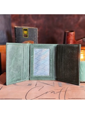 Ignis Craft Mens Leather Wallet | Apex Jade