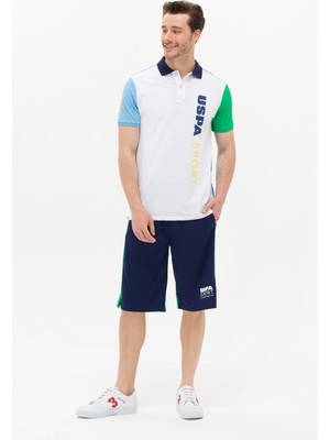 U.S. Polo Assn. Erkek Lacivert Şort (Örme) 50263572-VR033