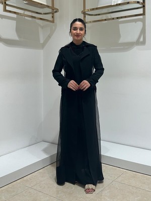 Seres Abaya 24Y140 Siyah