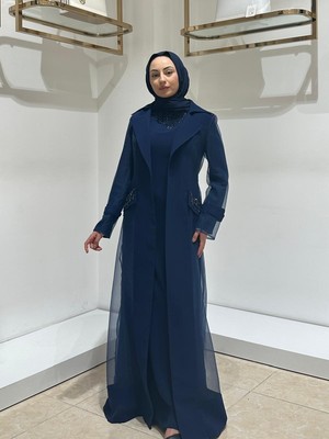 Seres Abaya 24Y140 Lacivert