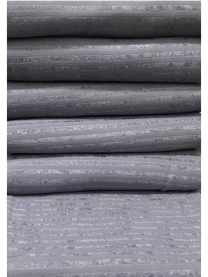 Mediterian Yeni Model Çizgili Süngerli Koltuk Çekyat Kanepe Örtüsü