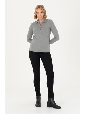 U.S. Polo Assn. Kadın Siyah Pantolon (Jean) 50271447-DN0027