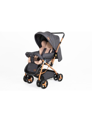 Ünal Two Koalas Çift Yönlü Katlanabilir Bebek Arabası - 0-18 kg Taşıma Kapasitesi, Active Gold Modeli