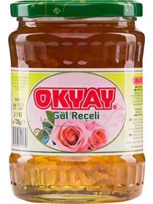 Okyay Kavanoz Gül Reçeli 720 gr