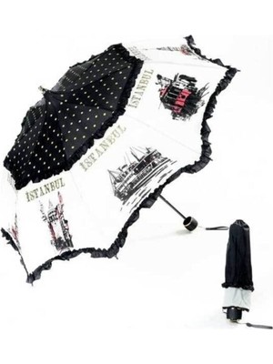 Tekno Trust Unisex Siyah Istanbul Şemsiye