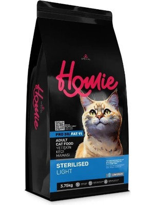 Homie Tavuklu Kısırlaştırılmış Yetişkin Kedi Maması 3.75 kg
