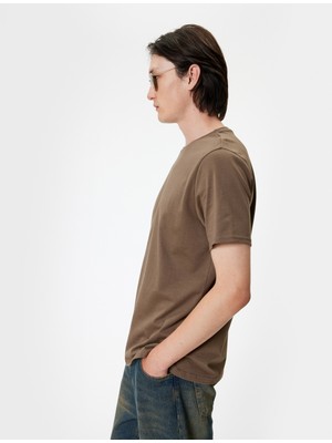 Koton Basic Tişört Kısa Kollu Bisiklet Yaka Pamuklu