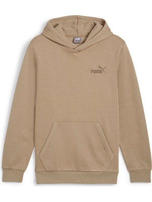 Puma Ess Elevated Hoodie Tr Bej Erkek Sweatshirt Düz Desenli Rahat Kesim Sezonluk Tasarım