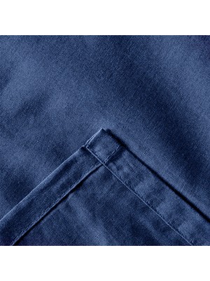 Evidea Soft King Size Çift Kişilik Çarşaf - Indigo - 260X280 cm