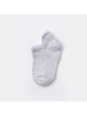 Bibaby Biorganic Sneakers Yaş Çocuk Çorabı 68457 Gri