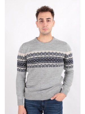 Cazador 3025 Erkek Bisiklet Yaka Kazak