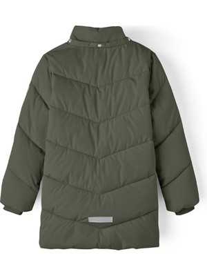 NKFMEDOW03 Jacket Fo Gri Kız Çocuk Mont