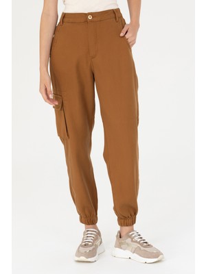 U.S. Polo Assn. Kadın Coconut Pantolon (Kanvas-Chino) 50271933-VR153