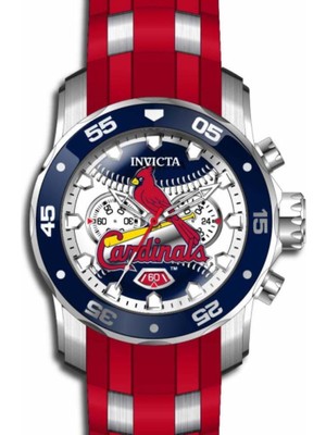 Invicta Mlb St. Louis Cardinals Erkek Kol Saati - 48MM 42854 @