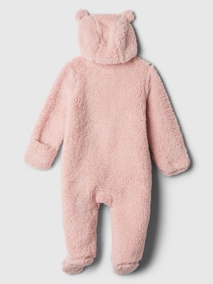 Bebek Pembe Cozy Sherpa Mont