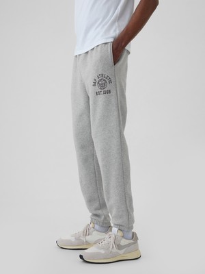 Erkek Gri Vintage Soft Gap Logo Jogger Eşofman Altı