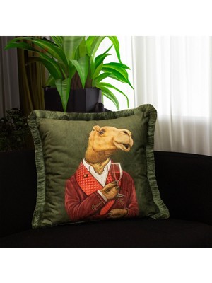 Woodhub Mr. Camel Dekoratif Kırlent