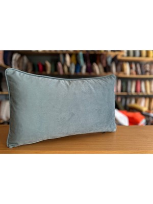 Woodhub  Mavisi Renk Kırlent Kılıfı 30x50 cm