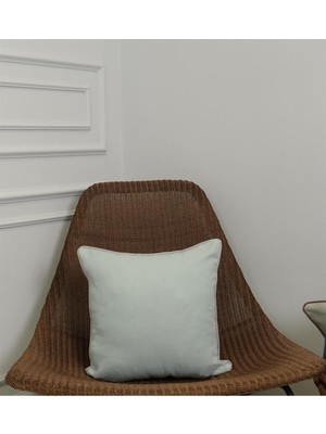 Woodhub 2'li Kombin Keten Görünümlü Kırlent Kılıfı