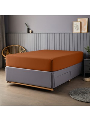 Sabia  Pamuk 62 Tel Okotex Sertifikalı 90X190+30 cm Yükseklik Tek Kişilik Lastikli Çarşaf