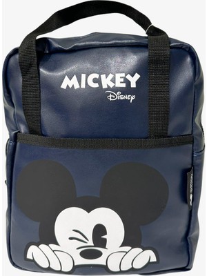 Mickey Mouse Figürlü Sırt Çantası - Lacivert