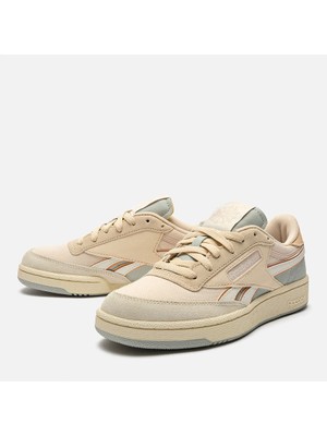 Reebok Club C Revenge Kadın Ekru Spor Ayakkabı 100201204