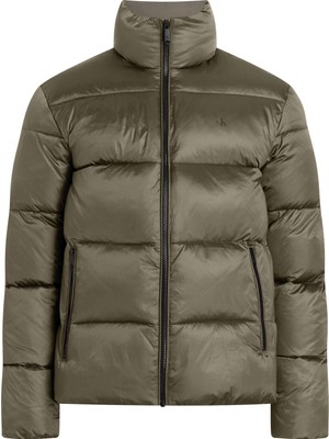 Calvin Klein Jeans Kahve Erkek Mont J30J326097PAV Two Tone Puffer Jacke