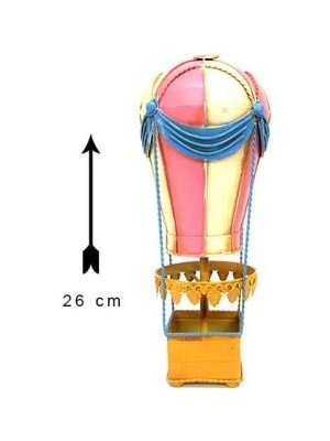 Cngzhn Dekoratif Metal Sıcak Hava Balonu