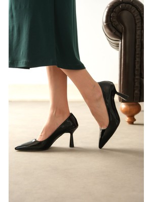 Kadın Pawel Ince Topuklu Stiletto - Siyah-Rugan