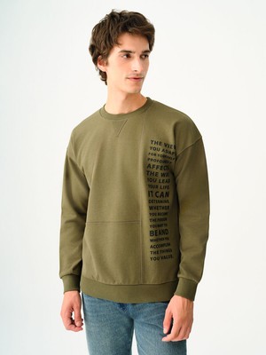 Loft Oversize Erkek Sweatshirt