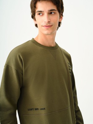 Loft Oversize Erkek Sweatshirt