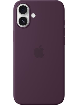 Apple iPhone 16 Plus Silicone Case With Magsafe - Plum