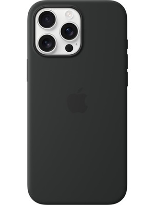 Apple iPhone 16 Pro Max Silicone Case With Magsafe - Black