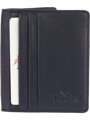 Bueno Shoes Lacivert Deri Cüzdan 01Uc4004 01Uc4004